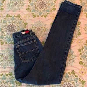 Vintage High Waisted Tommy Hilfiger Jeans — Size 0